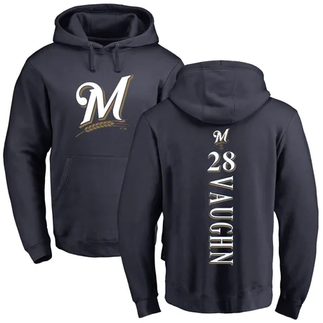 Men's Andrew Vaughn Navy Backer Pullover Hoodie