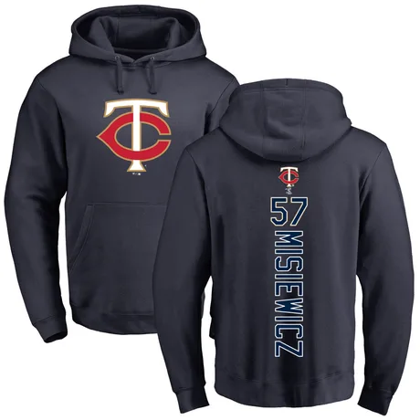 Men's Anthony Misiewicz Navy Backer Pullover Hoodie