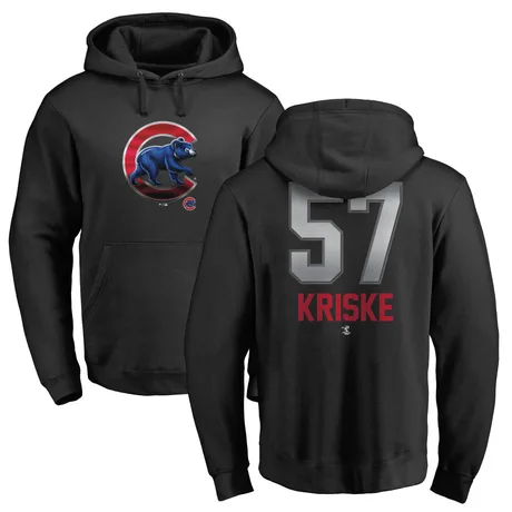 Men's Brooks Kriske Black Midnight Mascot Pullover Hoodie
