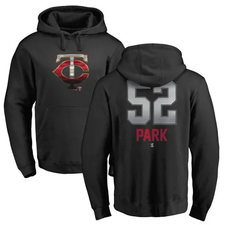 Men's Byung-Ho Park Black Midnight Mascot Pullover Hoodie