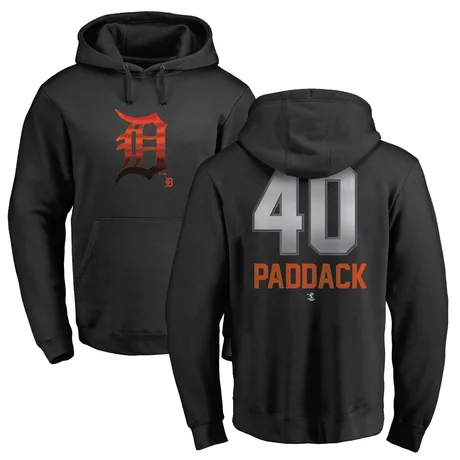 Men's Chris Paddack Black Midnight Mascot Pullover Hoodie