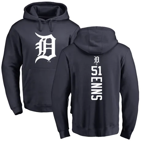 Men's Dietrich Enns Navy Backer Pullover Hoodie