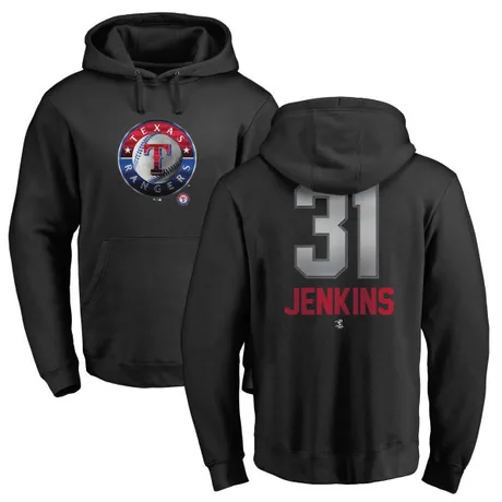 Men's Ferguson Jenkins Black Midnight Mascot Pullover Hoodie