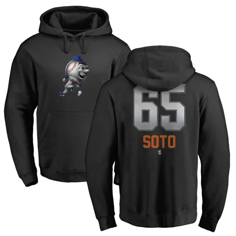 Men's Gregory Soto Black Midnight Mascot Pullover Hoodie