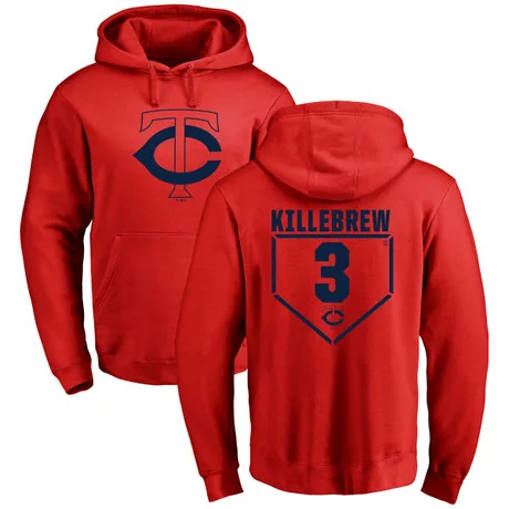 Men's Harmon Killebrew Red RBI Pullover Hoodie