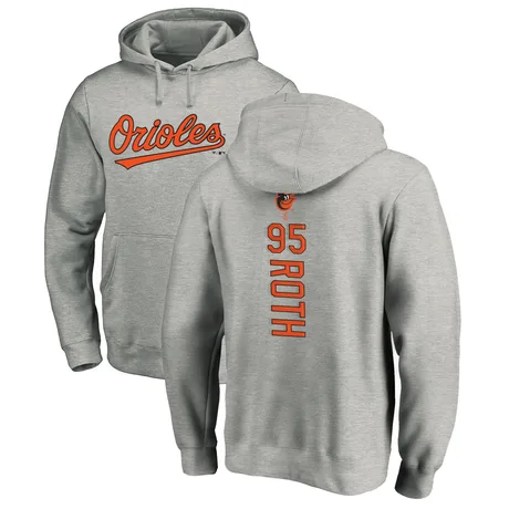 Men's Houston Roth Ash Backer Pullover Hoodie