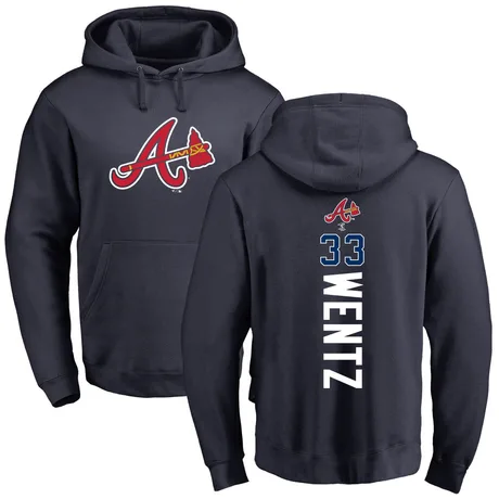 Men's Joey Wentz Navy Backer Pullover Hoodie