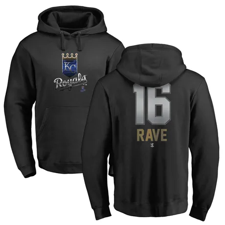 Men's John Rave Black Midnight Mascot Pullover Hoodie