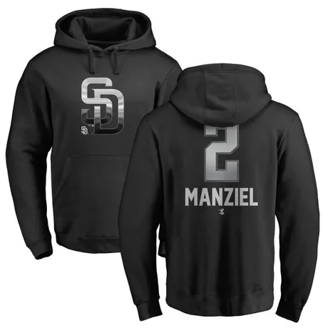 Men's Johnny Manziel Black Midnight Mascot Pullover Hoodie