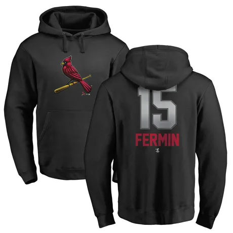 Men's Jose Fermin Black Midnight Mascot Pullover Hoodie