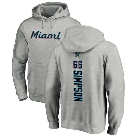 Men's Josh Simpson Ash Backer Pullover Hoodie
