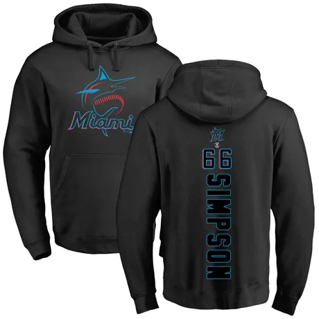 Men's Josh Simpson Black Backer Pullover Hoodie