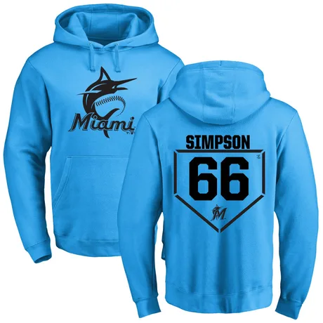 Men's Josh Simpson Orange RBI Pullover Hoodie