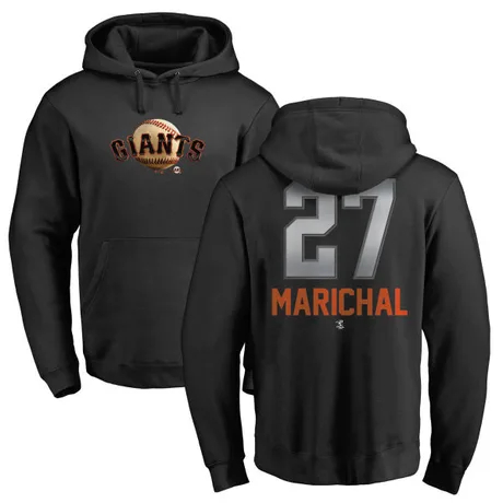 Men's Juan Marichal Black Midnight Mascot Pullover Hoodie