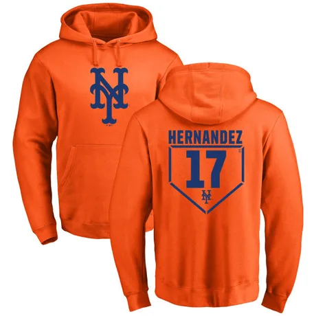 Men's Keith Hernandez Orange RBI Pullover Hoodie