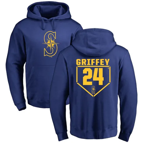 Men's Ken Griffey Royal RBI Pullover Hoodie