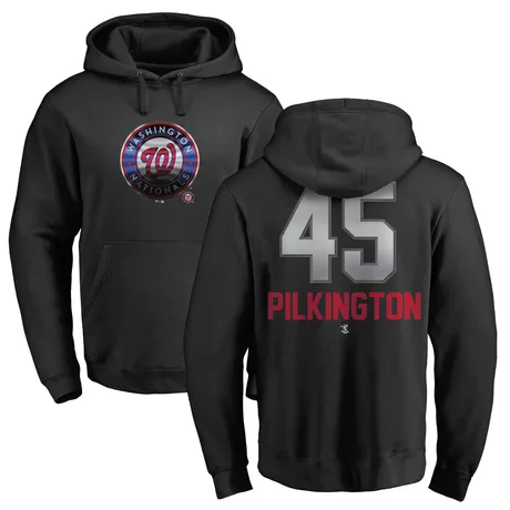 Men's Konnor Pilkington Black Midnight Mascot Pullover Hoodie