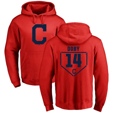 Men's Larry Doby Red RBI Pullover Hoodie
