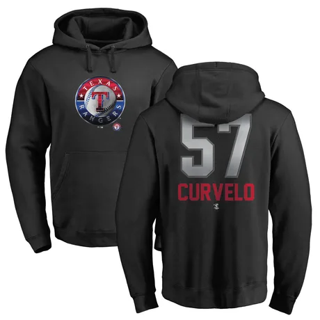 Men's Luis Curvelo Black Midnight Mascot Pullover Hoodie