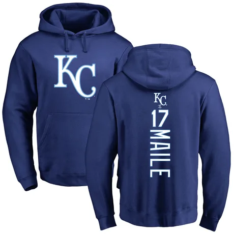 Men's Luke Maile Royal Backer Pullover Hoodie