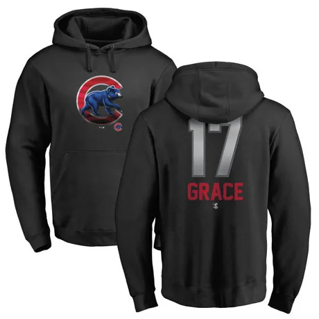 Men's Mark Grace Black Midnight Mascot Pullover Hoodie