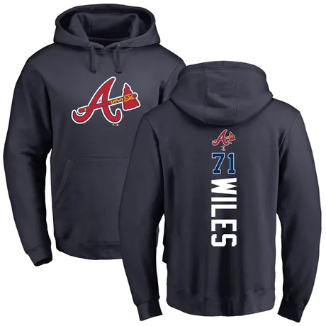 Men's Nathan Wiles Navy Backer Pullover Hoodie