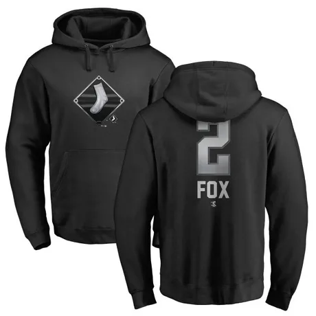 Men's Nellie Fox Black Midnight Mascot Pullover Hoodie