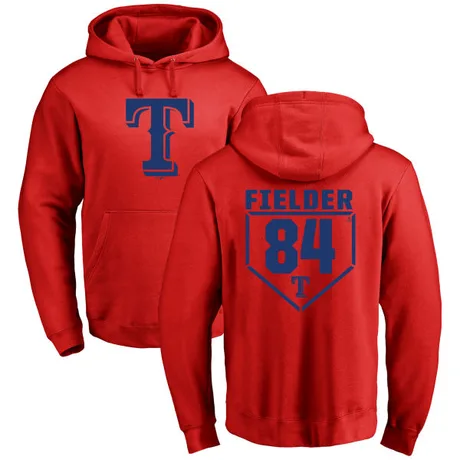Men's Prince Fielder Red RBI Pullover Hoodie