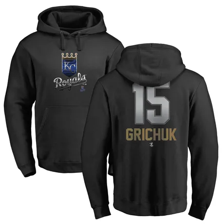 Men's Randal Grichuk Black Midnight Mascot Pullover Hoodie