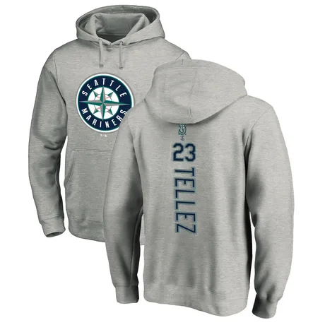 Men's Rowdy Tellez Ash Backer Pullover Hoodie