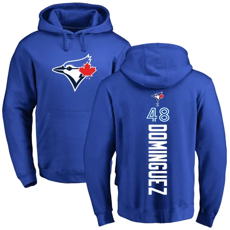 Men's Seranthony Dominguez Royal Backer Pullover Hoodie
