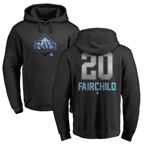Men's Stuart Fairchild Black Midnight Mascot Pullover Hoodie