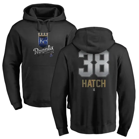 Men's Thomas Hatch Black Midnight Mascot Pullover Hoodie