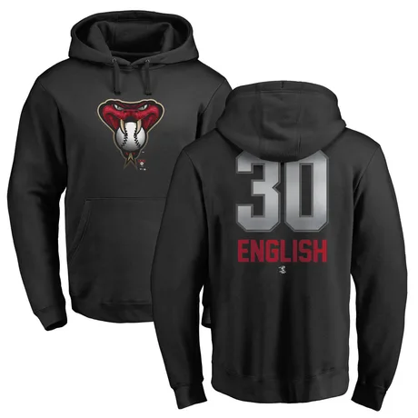 Men's Tristin English Black Midnight Mascot Pullover Hoodie