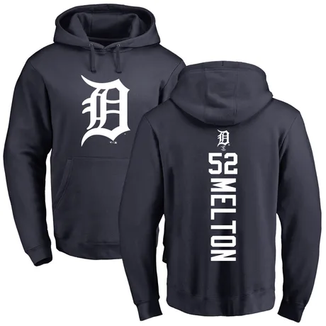 Men's Troy Melton Navy Backer Pullover Hoodie