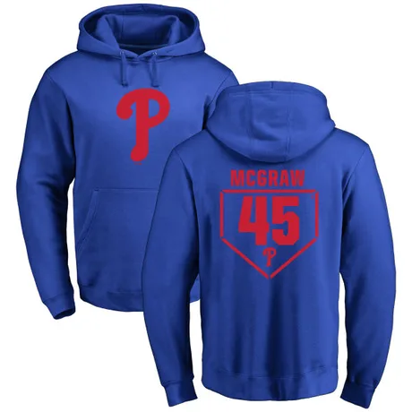 Men's Tug McGraw Royal RBI Pullover Hoodie