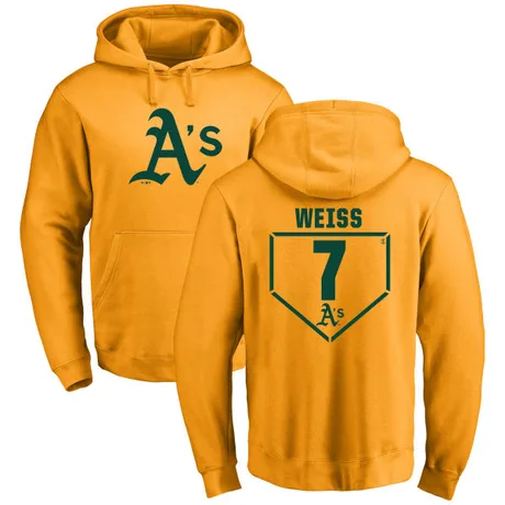 Men's Walt Weiss Gold RBI Pullover Hoodie