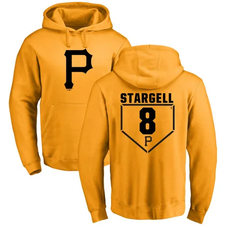 Men's Willie Stargell Gold RBI Pullover Hoodie