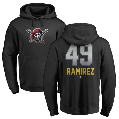 Men's Yohan Ramirez Black Midnight Mascot Pullover Hoodie