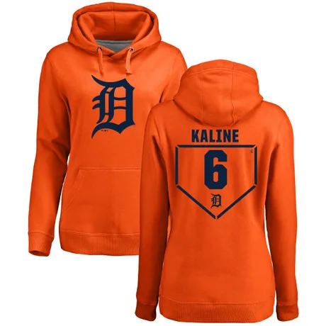 Women's Al Kaline Orange RBI Pullover Hoodie