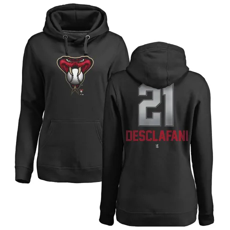 Women's Anthony DeSclafani Black Midnight Mascot Pullover Hoodie