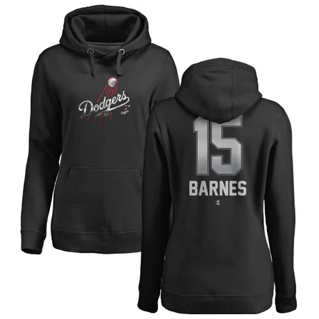 Women's Austin Barnes Black Midnight Mascot Pullover Hoodie