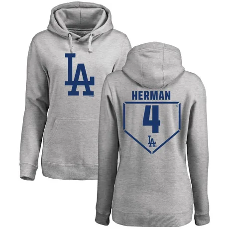 Women's Babe Herman Gray RBI Pullover HoodieHeathered