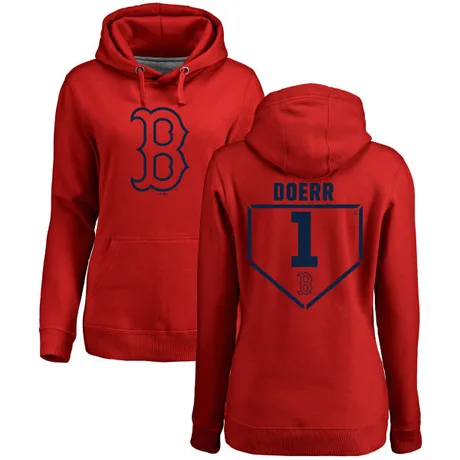 Women's Bobby Doerr Red RBI Pullover Hoodie