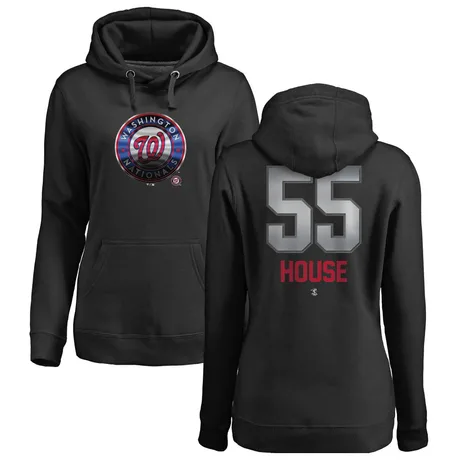 Women's Brady House Black Midnight Mascot Pullover Hoodie