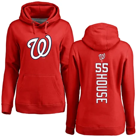 Women's Brady House Red Backer Pullover Hoodie