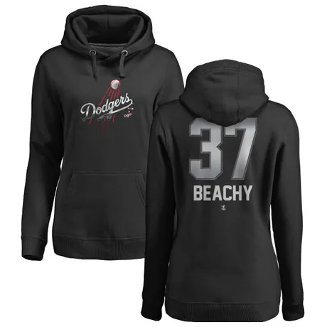 Women's Brandon Beachy Black Midnight Mascot Pullover Hoodie