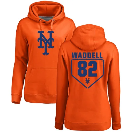 Women's Brandon Waddell Orange RBI Pullover Hoodie