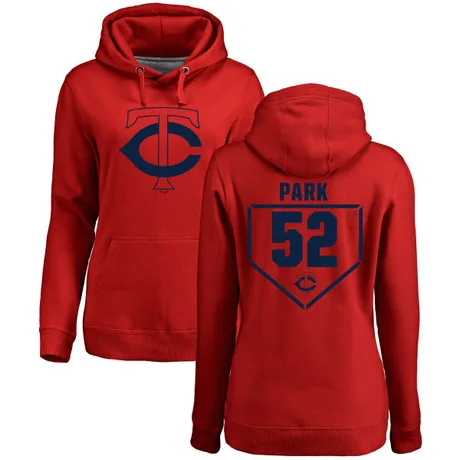 Women's Byung-Ho Park Red RBI Pullover Hoodie