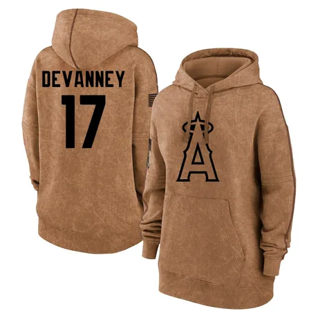 Women's Cam Devanney Brown 2023 Salute to Service Pullover Hoodie